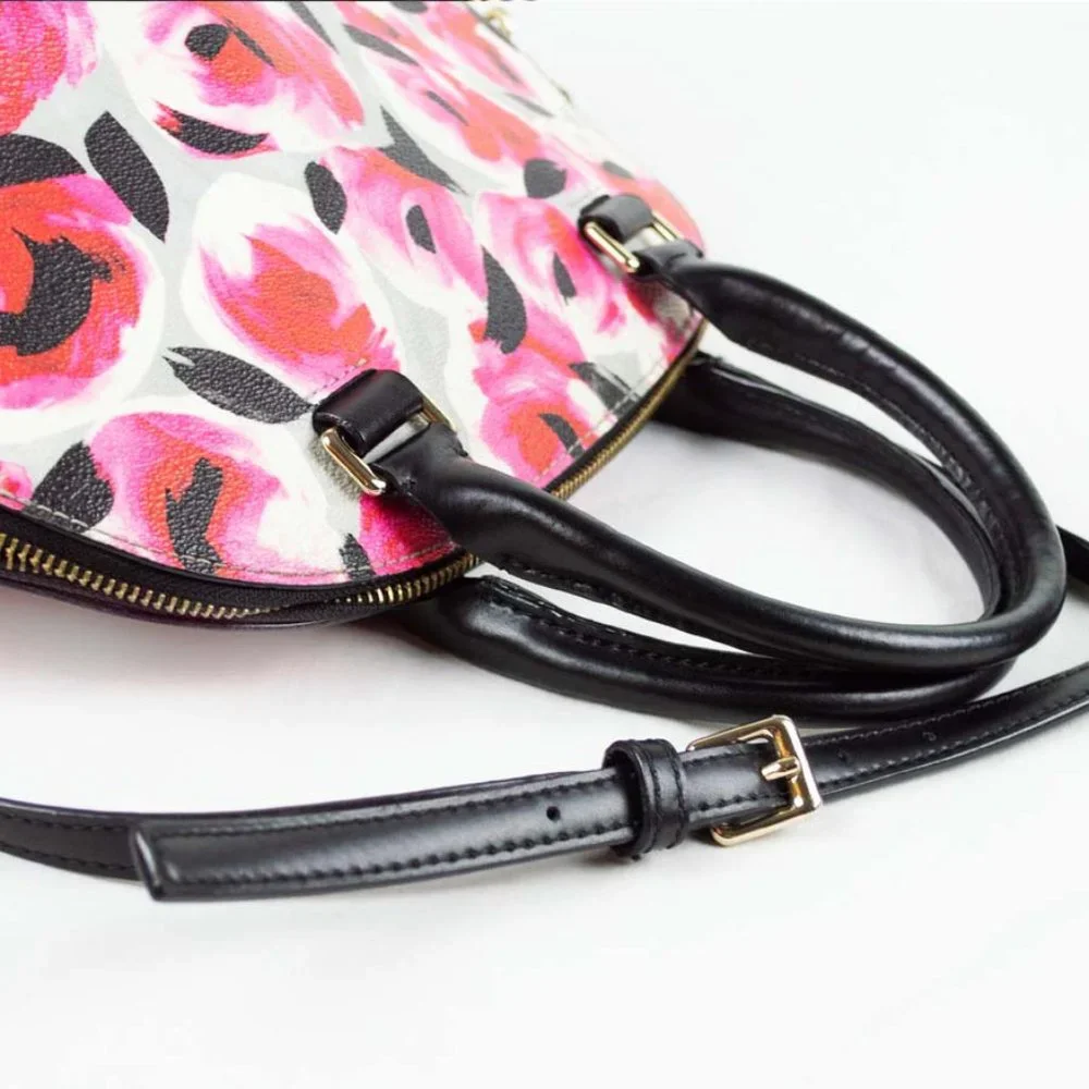 Kate Spade New York Pink Rose Bed Blake Avenue Shoulder Bag.